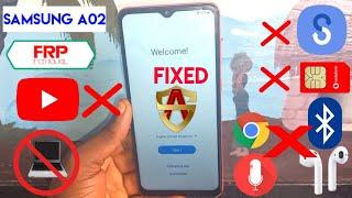Samsung A02 SM-A022fDs Frp Bypass 2022  Samsung A02 Google Account Bypass Without Pc Android11