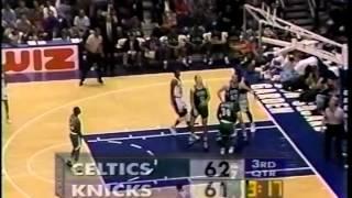 March 7 1995 Celtics@Knicks Patrick Ewing 46 points vs Dino Radja 29 points