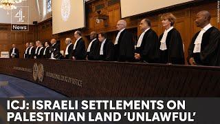 Top UN court says Israel’s occupation of Palestinian territories is illegal