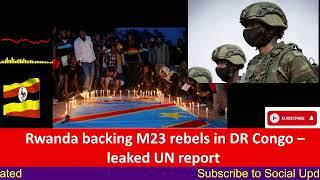 Rwanda backing M23 rebels in DR Congo – leaked UN report #m23 #goma #congo #rwanda