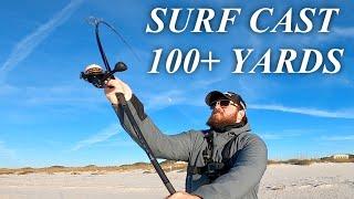 How To SURF CAST 100 Yards+