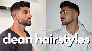 clean-cut short hairstyles for men