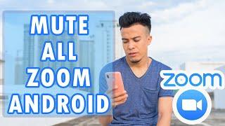 How to Mute All Except the Host on Zoom for Android