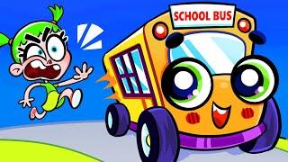 Bus Rules Song   Funny Kids Songs And Nursery Rhymes 