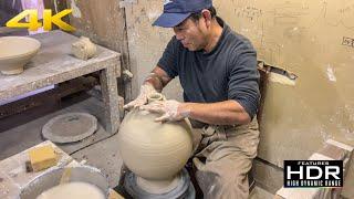  Pottery MASTER At WORK In Toyama Prefecture Japan