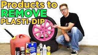 Plasti-Dip Removal Test with 9 Different Products
