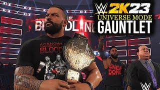 WWE 2K23 Universe Mode InteractiveCONTROVERSIALSMACKDOWN