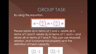 Thermodynamic Property RelationsClapeyron EquationInternal Energy Changes