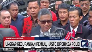 BREAKING NEWS Ungkap Kecurangan Pemilu Sekjen PDIP Hasto Kristiyanto Diperiksa Polisi 0406