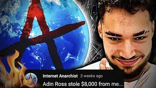 The DARK Truth About ADIN ROSS & Internet Anarchist $8000 scandal.