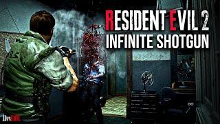 RESIDENT EVIL 2 REMAKE  INFINITE SHOTGUN  Chris Redfield  Full Gameplay Walkthrough