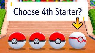 Choose Your Starter but... Theres Actually Four