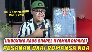 Review Kaos Simpel Nyaman diPakai Pesanan dari Romansa NBA  Konveksi Tambang Jogjakarta