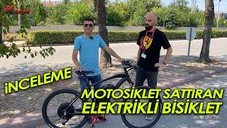 Motosiklet sattıran bisiklet  Elektrikli bisiklet inceleme ve kullanıcı yorumu  Kolaçan