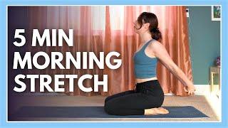 5 min Morning Yoga Stretch - DAILY STRETCHING ROUTINE