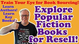 Learn Key Books from Popular Fiction Authors for eBay Resell  Exploring Mass Market Fiction