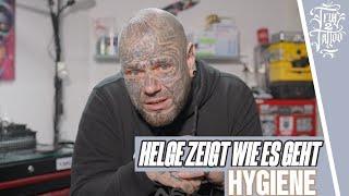 Helge zeigt wie es geht - Tattoo Hygiene ValeTudo Tattoo Studio Hannover