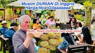 Warga Indonesia Pesta DURIAN Di Inggris Makan Nya Kayak Kesurupan 