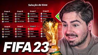 RUMO AO HEXA TENTANDO GANHAR A COPA DO MUNDO COM O BRASIL FIFA 23