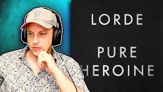 LORDE - Pure Heroine - FULL ALBUM REACTION first time hearing