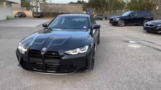 Tour the 2023 M3 Competition in Black Sapphire  4K