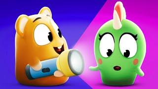 Fun With Flashlights  Talking Tom & Friends  Animated Cartoons