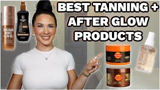 BEST TANNING + GLOW PRODUCTS   tanning essentials for a perfect tan + flawless blurred skin