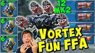 Brutal Vortex Spectre Mk2 VS FFA 30 Min Skilled War Robots Gameplay WR