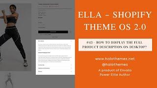 #43 - How To Display The Full Product Description On Desktop for Vertical layout