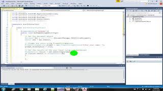 C# Programming in AutoCAD - Using Getstring Method