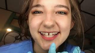 Relaxing Dental Hygienist ASMR RoleplayCalming Teeth Cleaning & Whispered Instructions - Aftny Rose