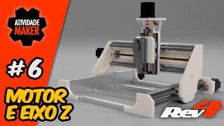 CNC Router Revolution 4 - Motor e Eixo Z #6