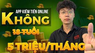 Kiếm Tiền Online Trên Ios  Rút 1 Triệu Miễn Phí Tại Nhà Cho Học Sinh Không Cần 18 Tuổi Miễn Phí