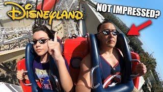 DISNEYLAND NO EMOTION CHALLENGE Who Can Keep a Straight Face on Scary Rides? Avengers Campus DAY 1