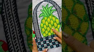 Bordado de Frutas #bordado  #embroidery #handembroidery #bordadoamano