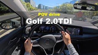 2025 Volkswagen GOLF 2.0TDI POV drive