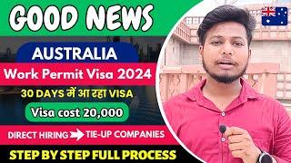 Australia  Free Work Permit 2024  Approved In 2 Weeks Only  Fruit Packing + supermarket job