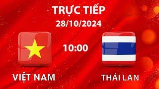 U18 VIỆT NAM - U18 THÁI LAN  NGƯỜI THÁI DỰNG TÓC GÁY TRƯỚC MÀN ĐI BÓNG CỦA LỨA TRẺ VIỆT