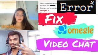 How To Fix Error on omegle  Omegle on Phone  Abhishek Omegle