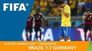 Brazil v Germany  2014 FIFA World Cup  Match Highlights