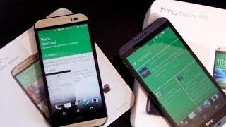 HTC Desire 816 versus HTC One M8  Pocketnow