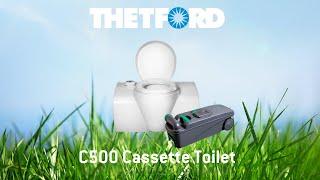 C500  Seat and cover 9071362-9073127 replacement  Cassette toilet  THETFORD repair instructions