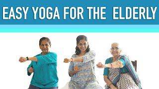 Easy Yoga for Senior Citizens  Chair Yoga  Upper Body Workout  Yogalates with Rashmi