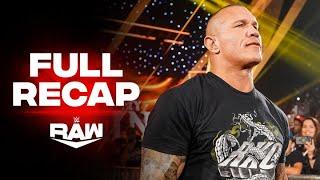 Full Raw highlights August 5 2024