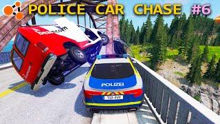 Police Car Chases #6 BeamNG Drive  BMG  BNG