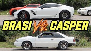 Brasi C7 vs. Casper Foxbody @ Da Pad