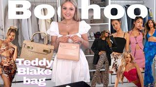 Boohoo holiday haul  Teddy Blake bag