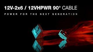 12V-2x6  12VHPWR 90° Cable  Power for the Next Generation  be quiet