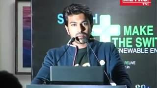 Ramcharan Speech At EarthHour Event 