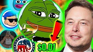 PEPE PRICE PREDICTION  NEXT MILLIONAIRE MEMECOINS TO BUY NOW  TOP MEME COINS TO BUY 